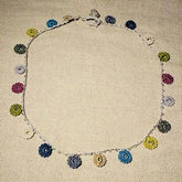 Classic Flower Short Crochet Necklace