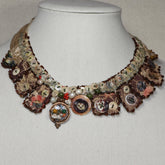 Afghan Turban Silk Necklace