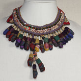 Incredible Tassels Wrapped in Vintage Fabrics