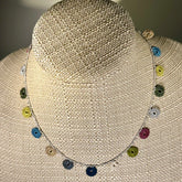 Classic Flower Short Crochet Necklace