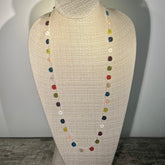 Classic Flower Medium Crochet Necklace