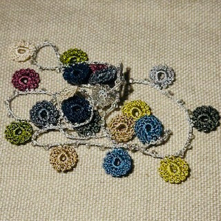 Classic Flower Short Crochet Necklace