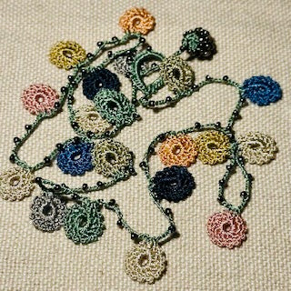 Classic Flower Short Crochet Necklace