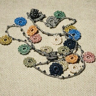 Classic Flower Short Crochet Necklace
