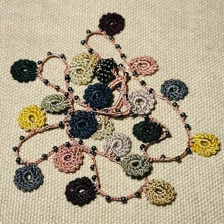 Classic Flower Short Crochet Necklace