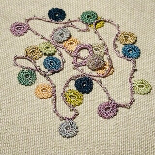 Classic Flower Short Crochet Necklace