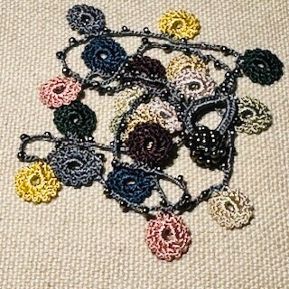 Classic Flower Short Crochet Necklace