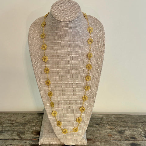 Petals Crotchet Necklace