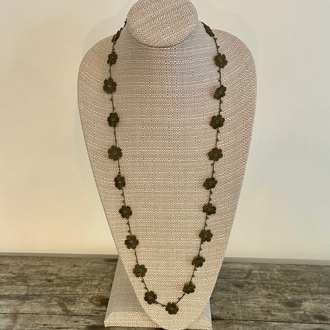 Petals Crotchet Necklace