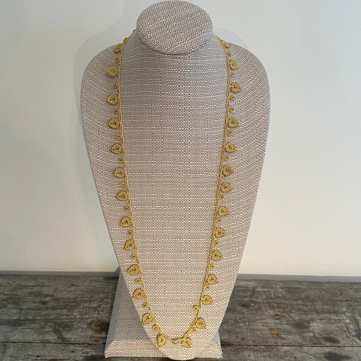 Strawberries Crotchet Necklace