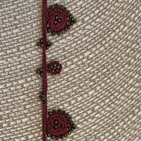 Strawberries Crotchet Necklace