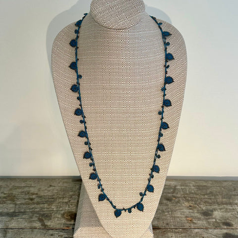 Strawberries Crotchet Necklace