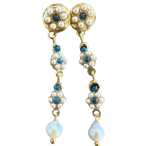 Chain of Flowers small with Pearl