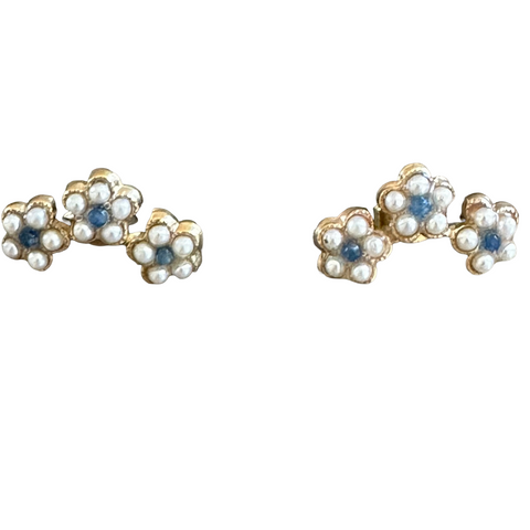 Flower Crescent Trio