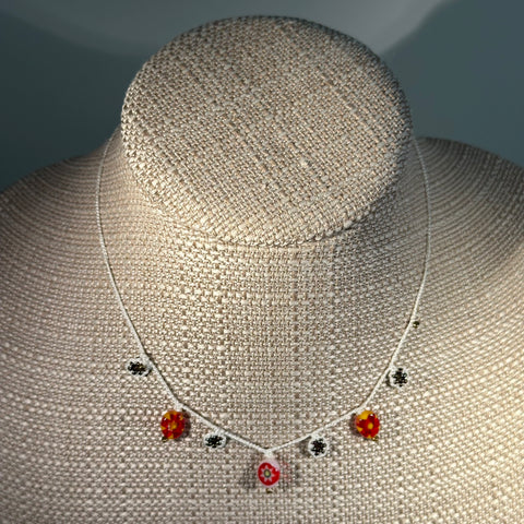 Brooklyn Necklace with Venetian Beads