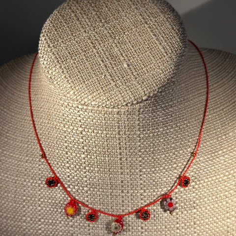 Brooklyn Necklace with Venetian Beads