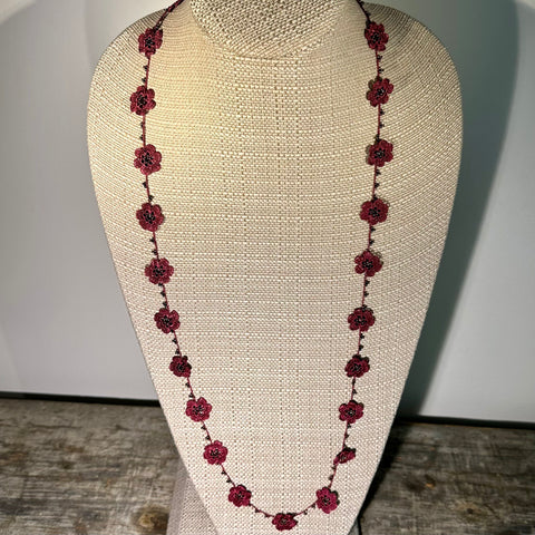 Petals Crotchet Necklace