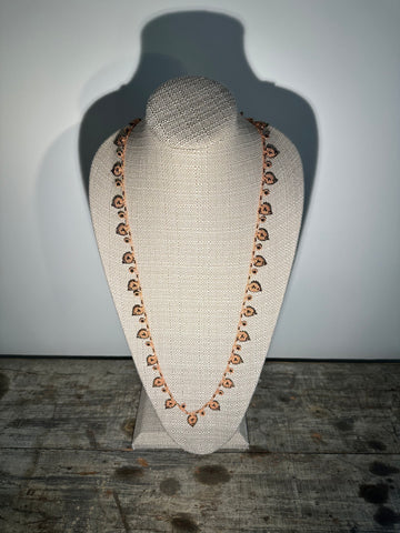 Strawberries Crotchet Necklace