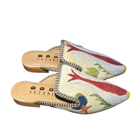 Silk Mules size 37