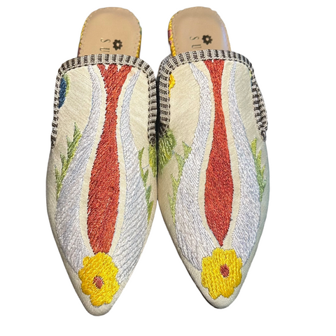 Silk Mules size 40