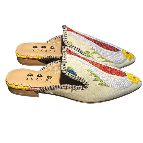 Silk Mules size 38