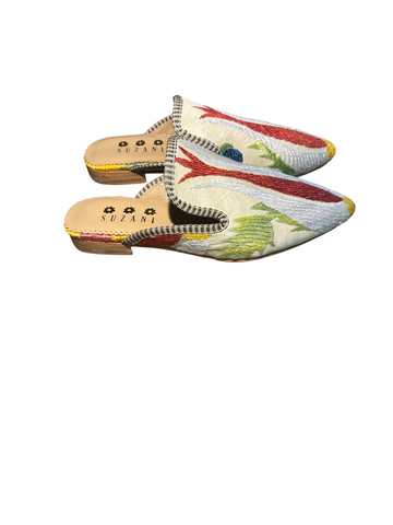 Silk Mules size 38