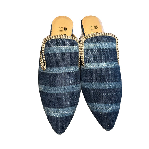 Indigo Mules Size 40