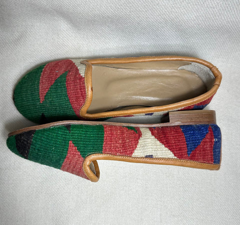 Kilim Shoes - Size 37 (American sizing 6.5)