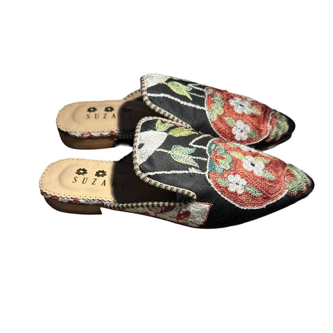 Silk Mules size 38