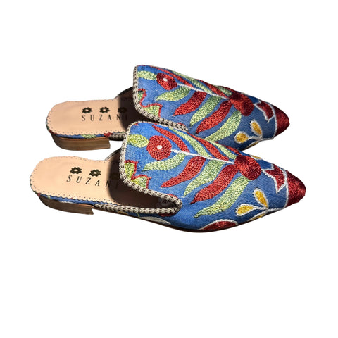 Silk Mules size 38