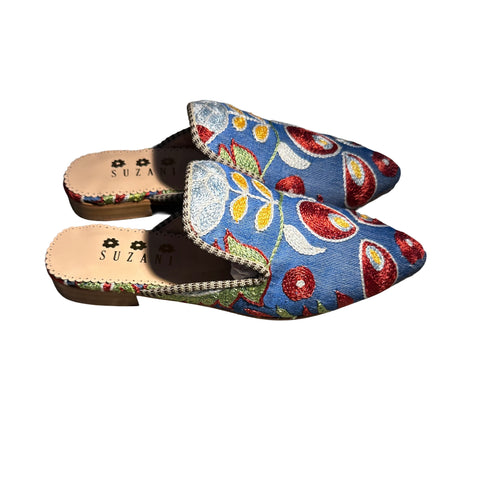 Silk Mules size 38
