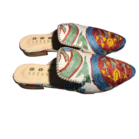 Silk Mules size 38