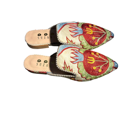 Silk Mules size 38