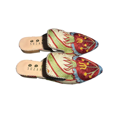Silk Mules size 38