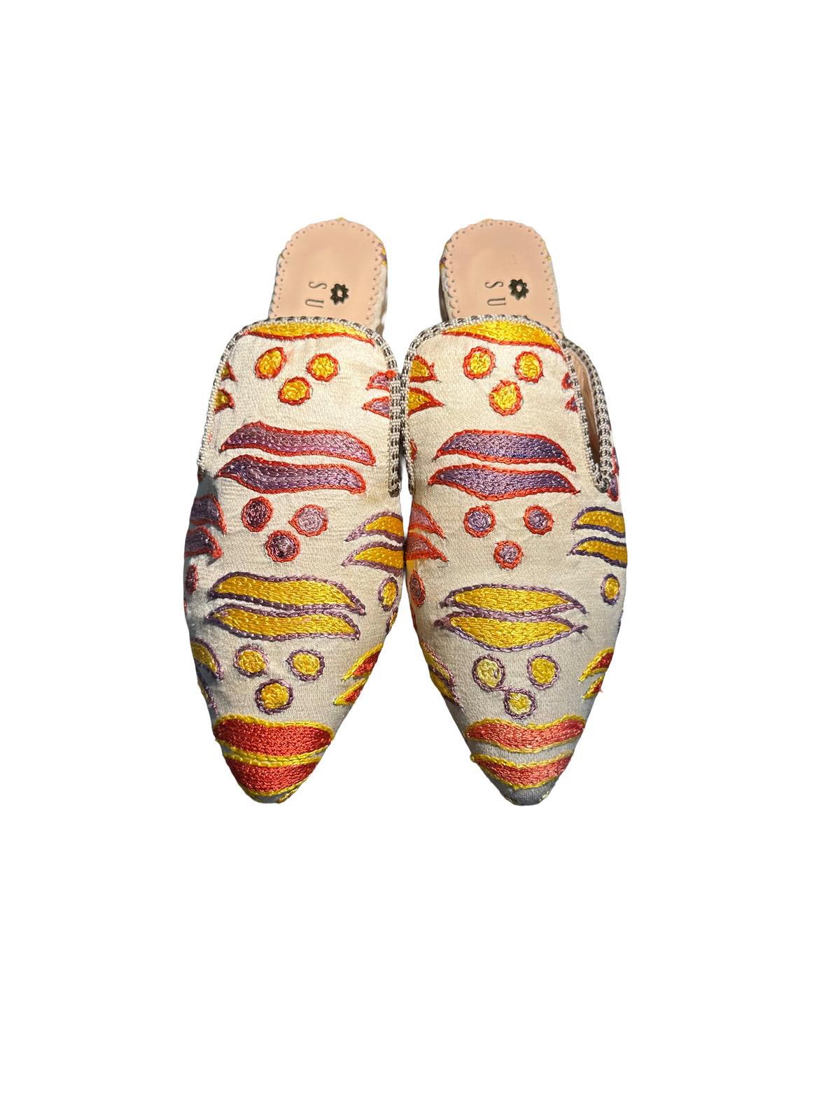 Silk Mules size 38