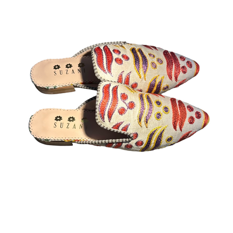 Silk Mules size 39