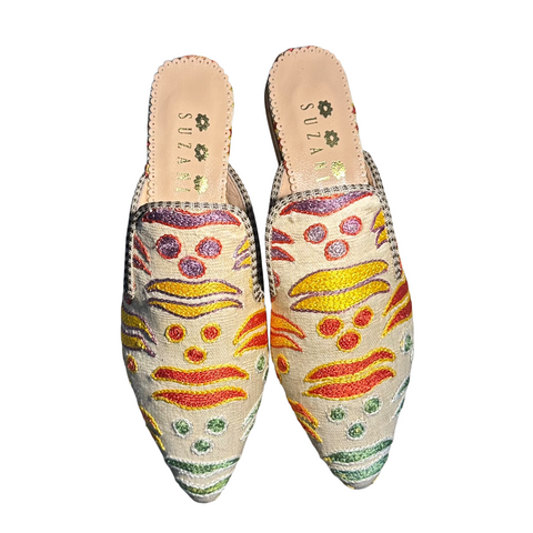 Silk Mules size 39