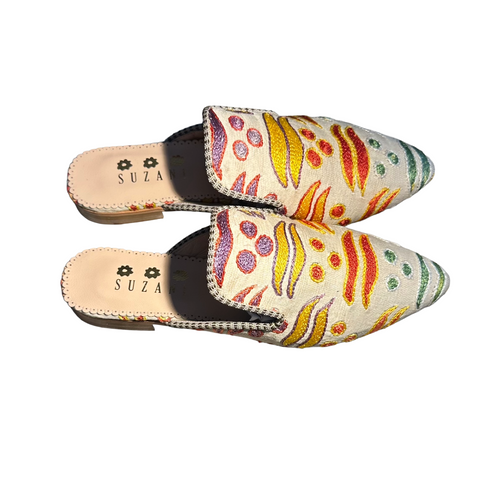 Silk Mules size 39