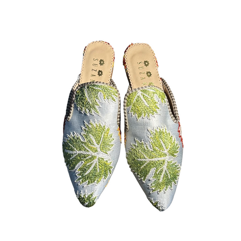 Silk Mules size 39