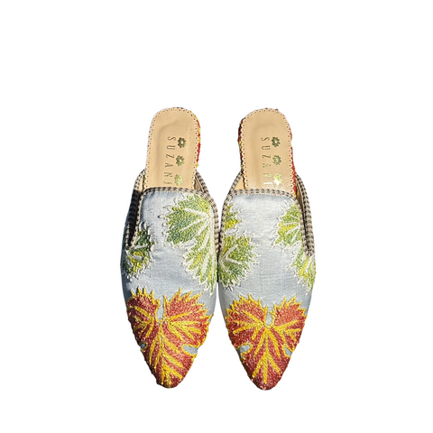 Silk Mules size 39
