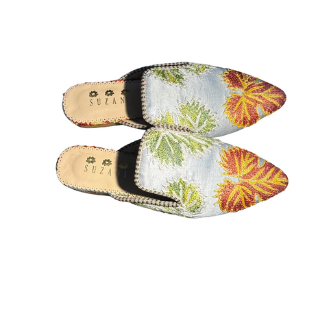 Silk Mules size 39