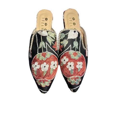 Silk Mules size 39