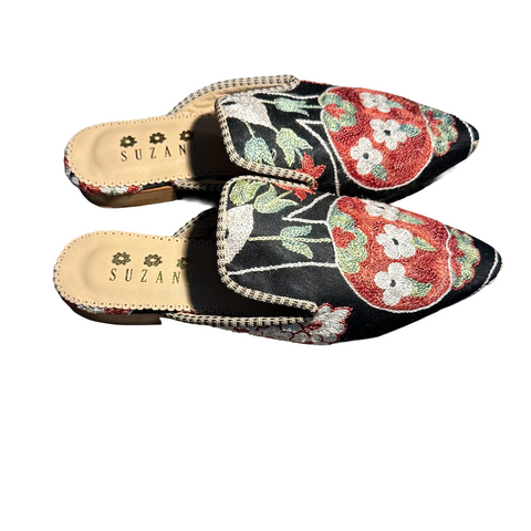 Silk Mules size 39