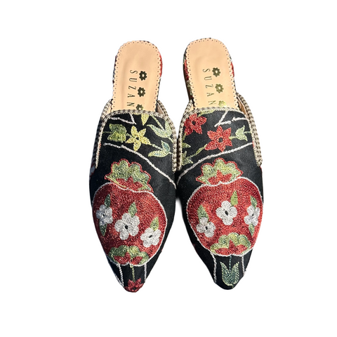 Silk Mules size 39