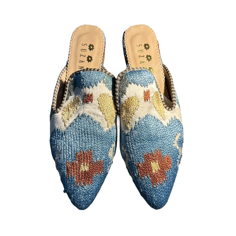 Silk Mules size 39