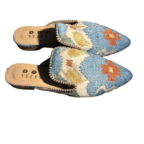 Silk Mules size 39