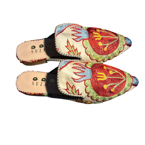Silk Mules size 39