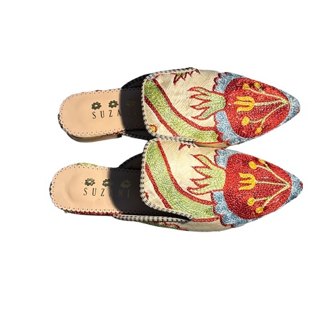 Silk Mules size 39