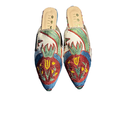Silk Mules size 39