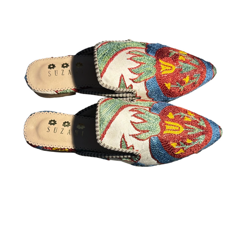 Silk Mules size 39